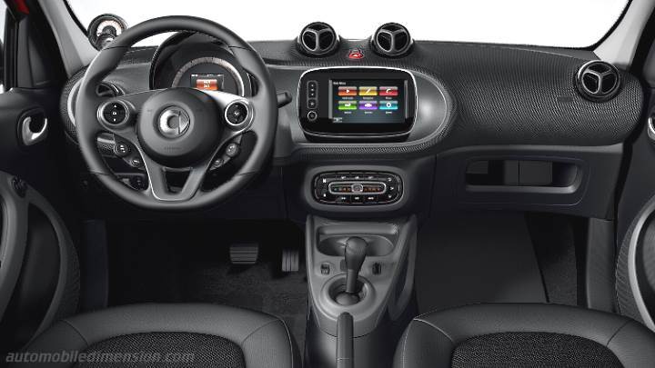 Smart ForFour interior - Cockpit