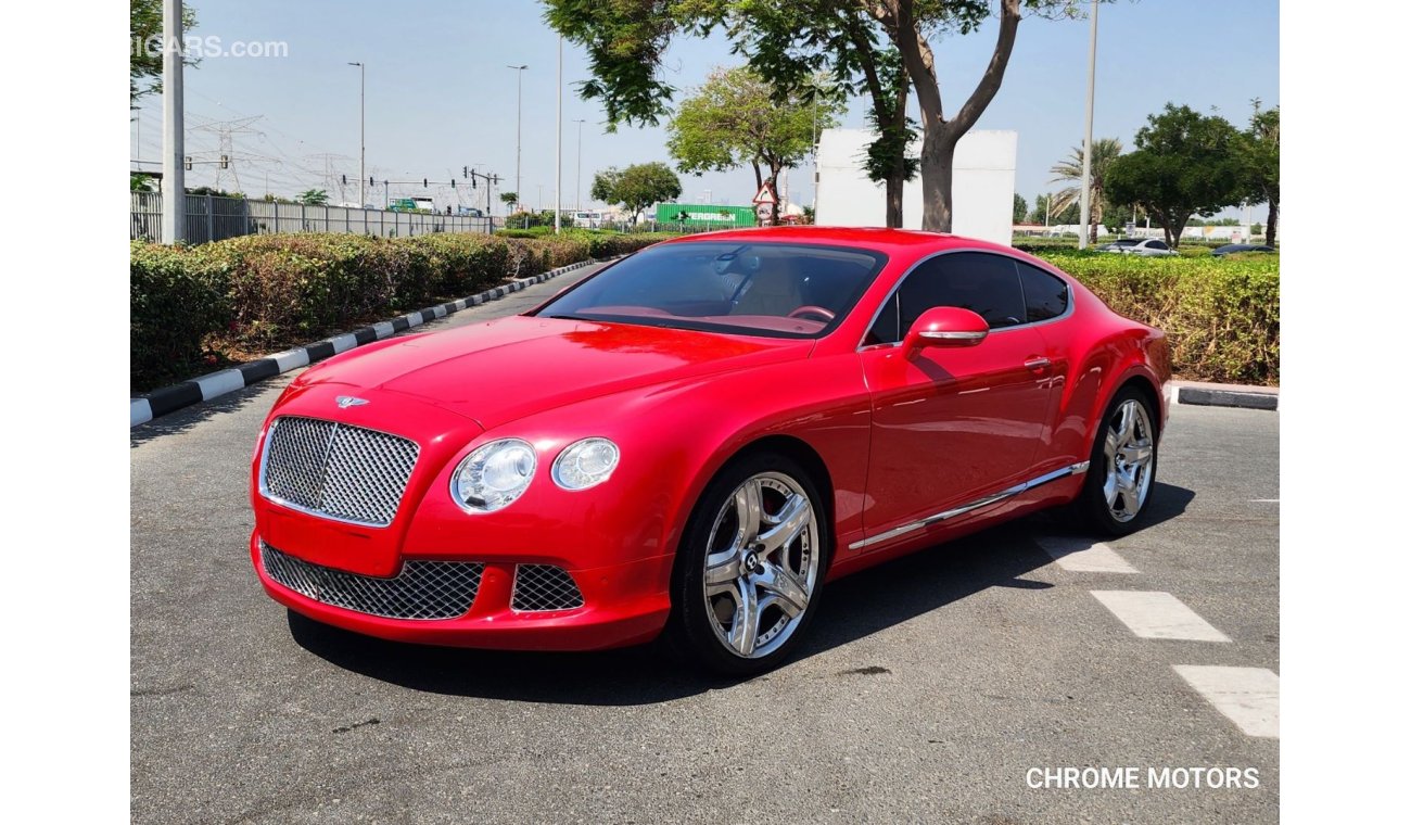 بنتلي كونتيننتال 2013 BENTLEY CONTINENTAL GT (2ND GEN), 2DR COUPE, 6L 12CYL PETROL, AUTOMATIC, ALL WHEEL DRIVE IN EXC