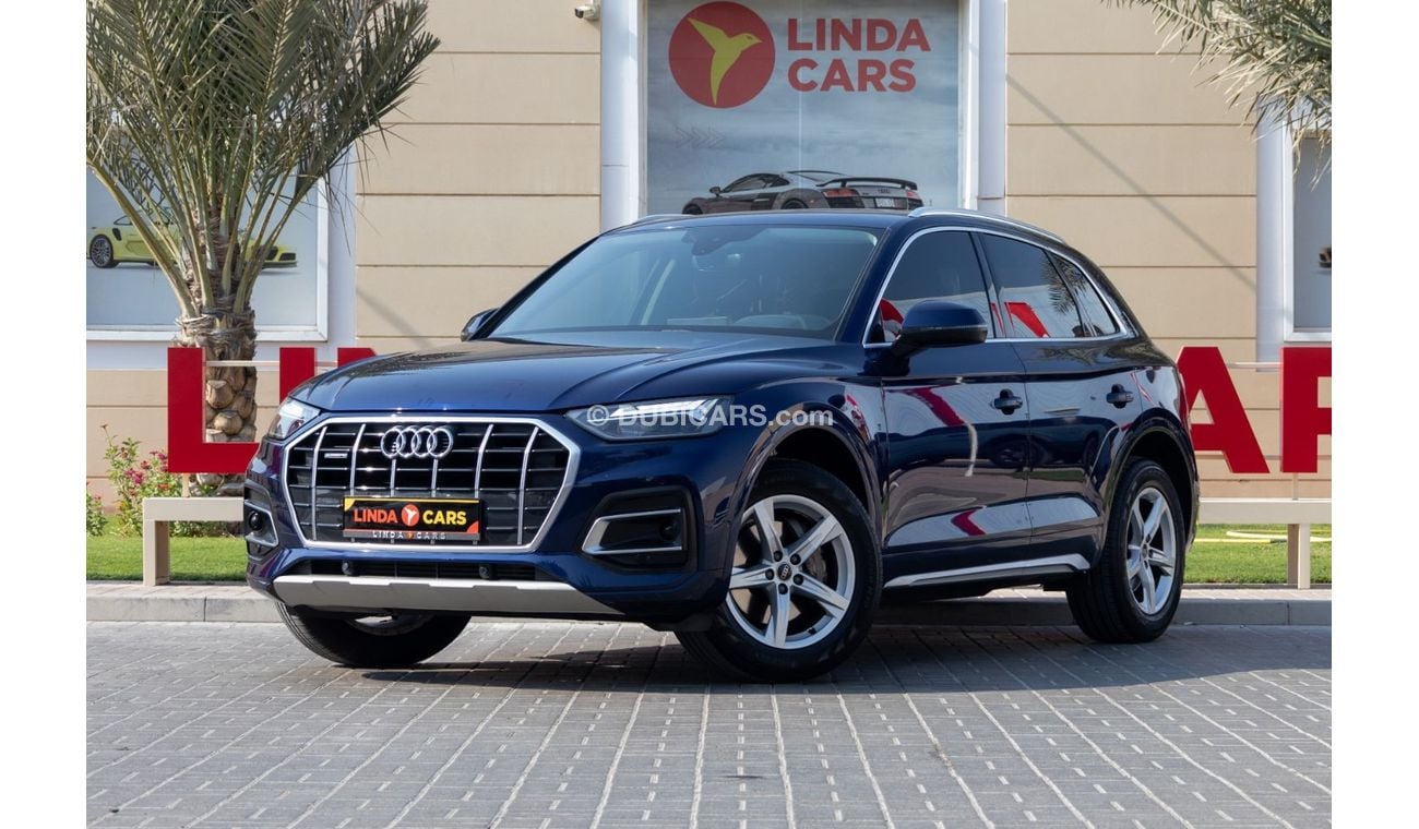 أودي Q5 45 TFSI Quattro 2.0L Audi Q5 45TFSI Quattro 2022 GCC under Agency Warranty and Service Contract with