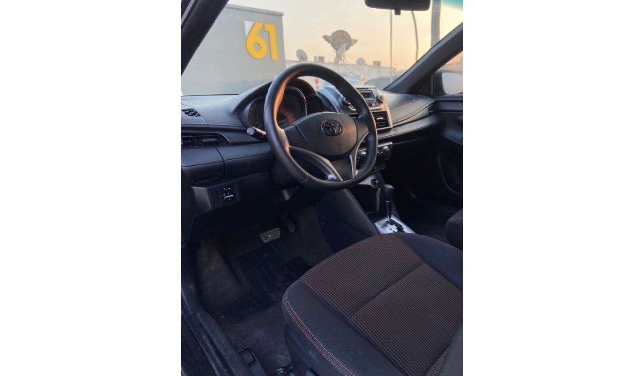 Toyota Yaris TOYOTA YARIS SE MODEL : 2016 MILEAGE : 129,000 K/M PRICE : 27,000 DIRHAMS GULF SPECIFICATIONS Withou