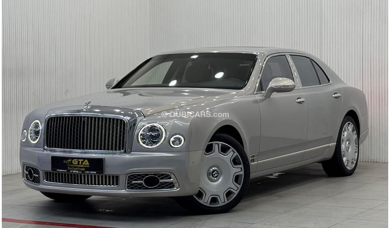 Bentley Mulsanne 2017 Bentley Mulsanne V8, Warranty, Service History, Low Kms, Excellent Condition, GCC