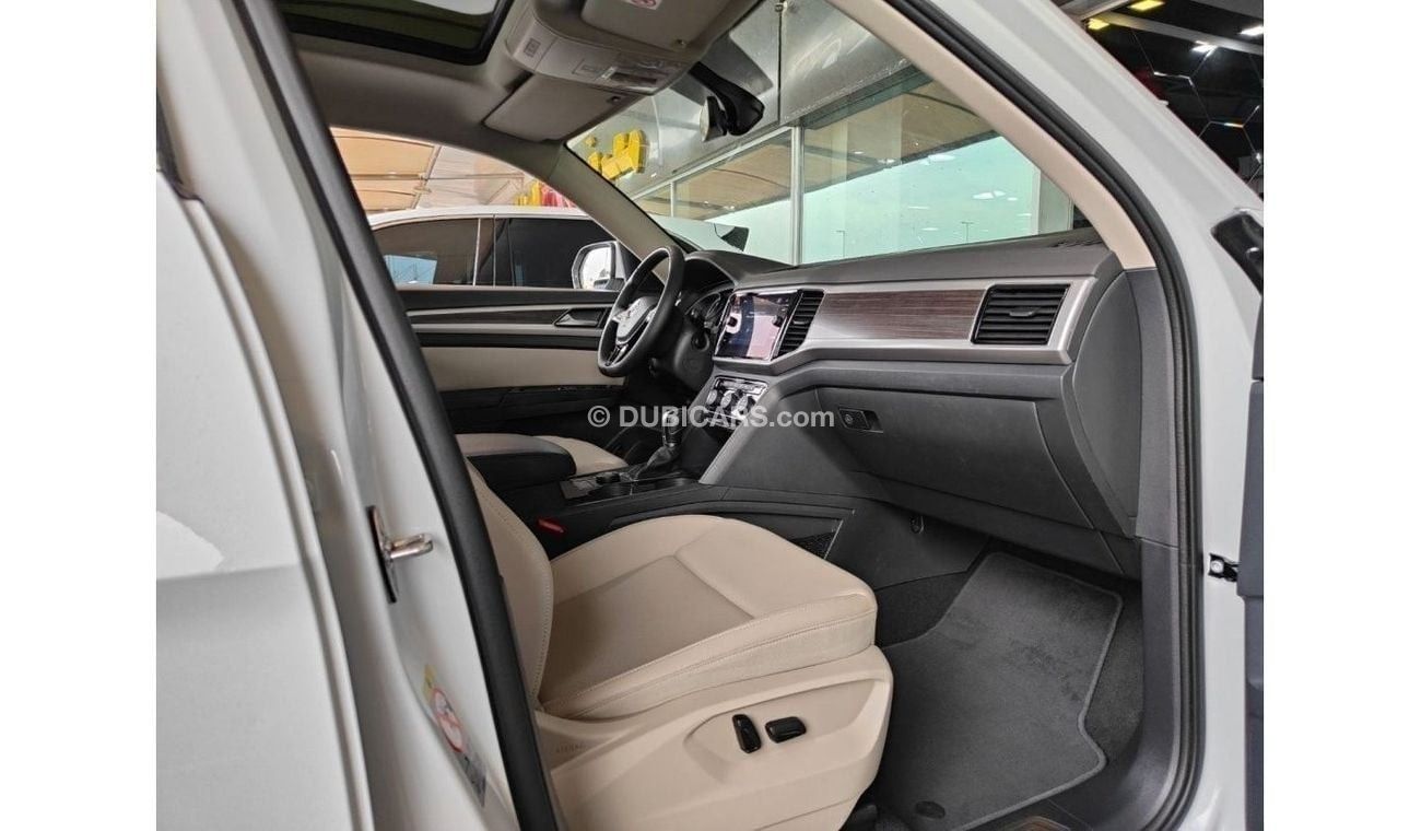 Volkswagen Teramont AED 1,200 P.M | 2019 VOLKSWAGEN TERAMONT SE | UNDER WARRANTY | 4MOTION | 7 SEATS | GCC