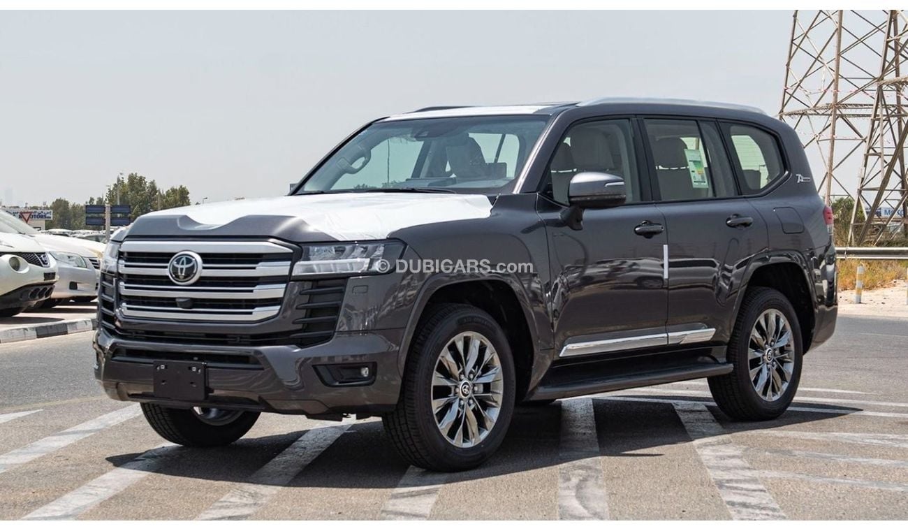 تويوتا لاند كروزر Toyota Land Cruiser GXR 3.5P AT MY2024 – Grey