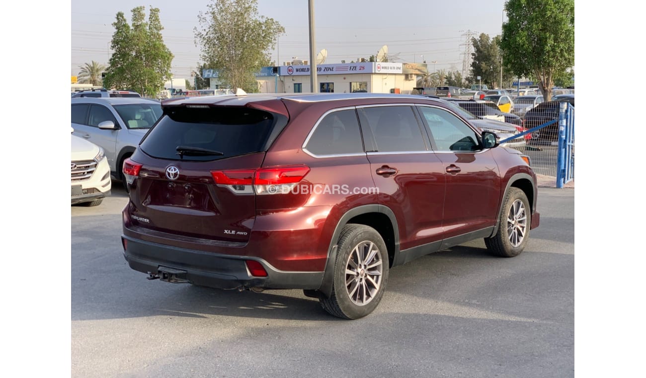 Used 2019 TOYOTA HIGHLANDER XLE 4x4 IMPORTED FROM USA 2019 For Sale In ...