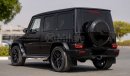 مرسيدس بنز G 500 (FULL G63 CONVERSION) 4.0L PETROL – OBSIDIAN BLACK: WITH BULLBAR, 360 CAM