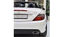 Mercedes-Benz SLK 350 Sport EXCELLENT DEAL for our Mercedes Benz SLK350 ( 2015 Model! ) in White Color! GCC Specs