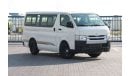 تويوتا هاياس 2024 Toyota Hiace 2.5 15str Standard Roof - أبيض من الداخل رمادي داكن | للتصدير فقط