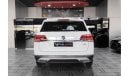 Volkswagen Teramont AED 1,400 P.M | 2018 VOLKSWAGEN TERAMONT SE | UNDER WARRANTY | 7 SEATER | GCC | FULL PANORAMIC VIEW