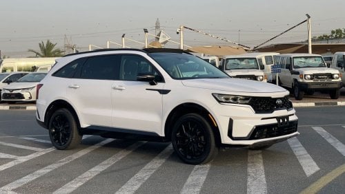 كيا سورينتو 2021 Kia Sorento SX 2.5L V4 Turbo - 4x4 AWD - Full Option Panoramic View - 7 Seater - 37000 Mileage