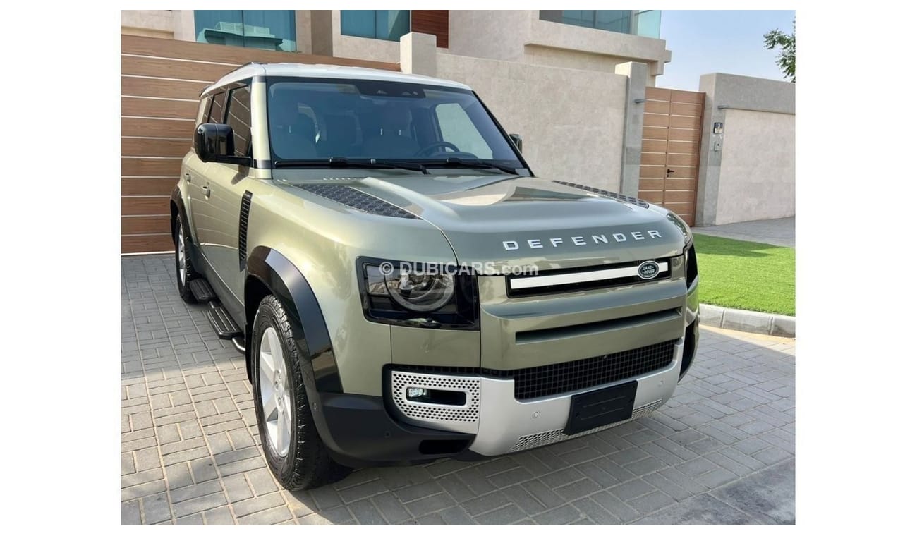 Land Rover Defender P400 110 S Land Rover Defender 2020- 6 Cylinde كلين تايتل بدون صبغ او حوادث ضمان دخول جميع دول الخلي