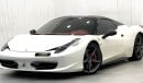 فيراري 488 2013 Ferrari 458 Spider, Ferrari Agency Full Service History, GCC