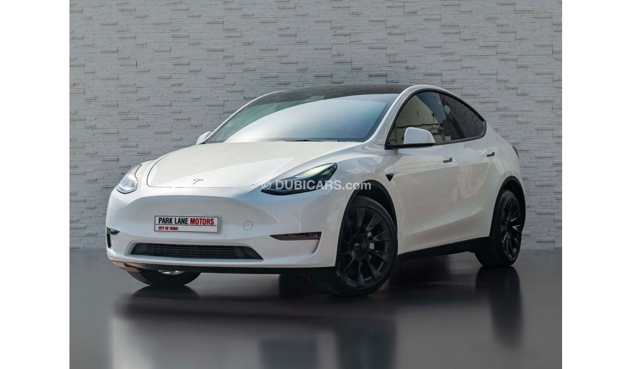 Tesla Model Y AED 2,831 PM • MODEL Y LONG RANGE • ONLY 4,500 KMS • OFFICIAL TESLA WARRANTY UNTIL 2030•