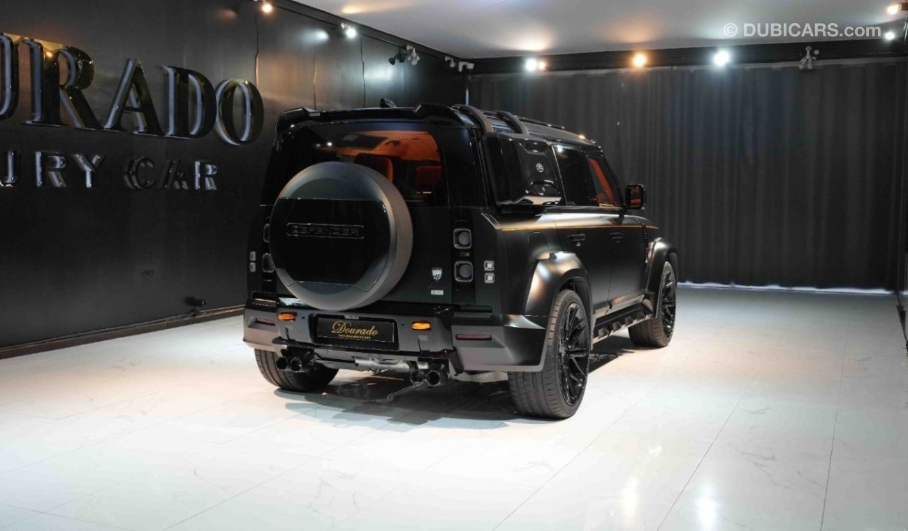 Land Rover Defender | Lumma CLR LD | 110 P525 | V8 | 2024 | Santorini-Black Satin Finish