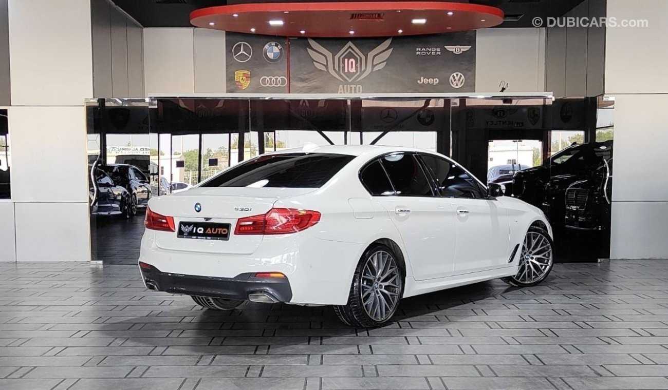 BMW 530i M Sport AED 1,500 P.M | 2018 530i M-SPORT | UNDER WARRANTY | AGMC SERVICE CONTRACT GCC |