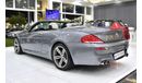 بي أم دبليو M6 EXCELLENT DEAL for our BMW M6 Convertible ( 2008 Model ) in Gray Color American Specs