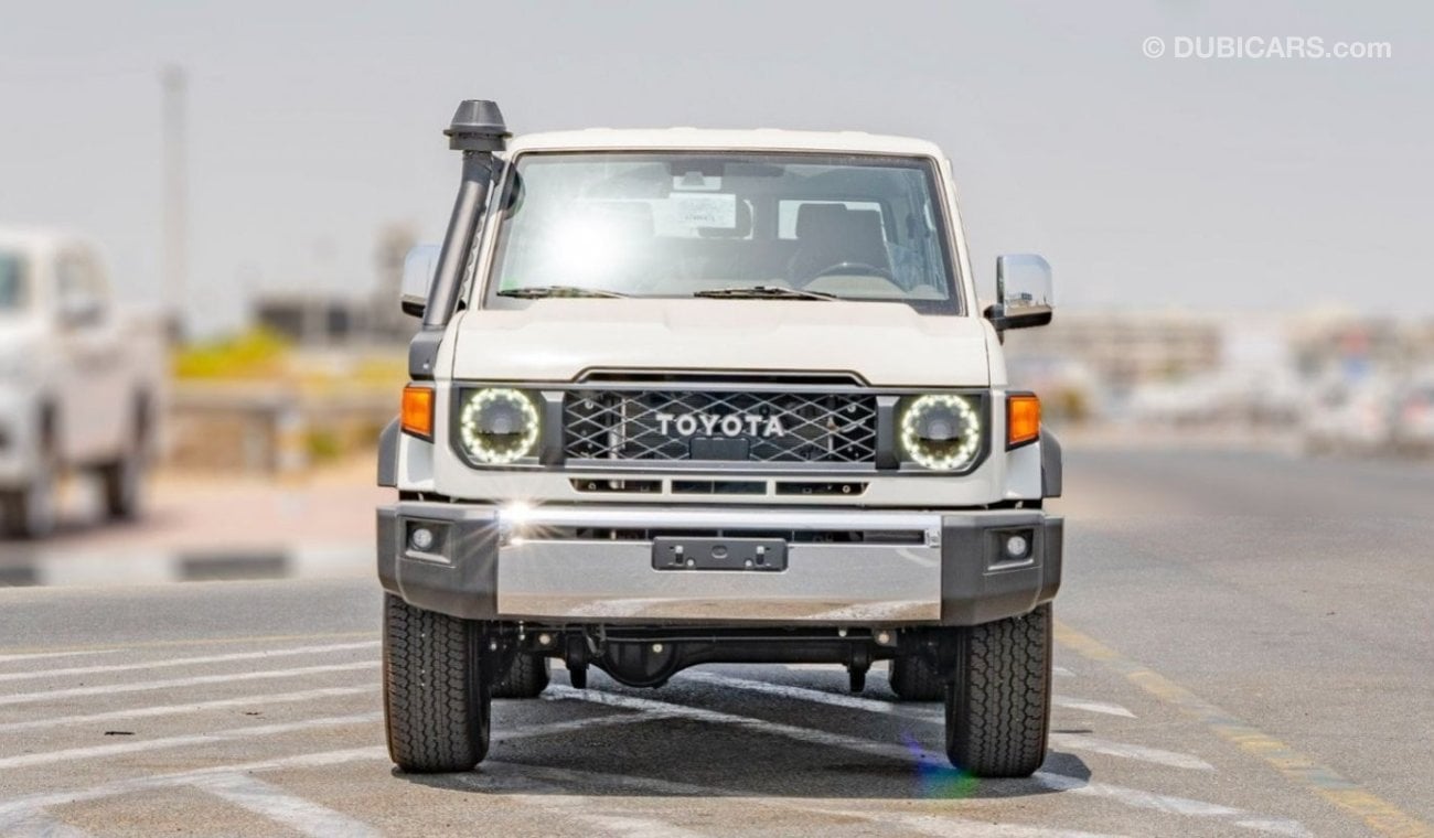 Toyota Land Cruiser Hard Top 2024 LC76 4.0L Petrol with Digital Speedometer and leather seats - GCC