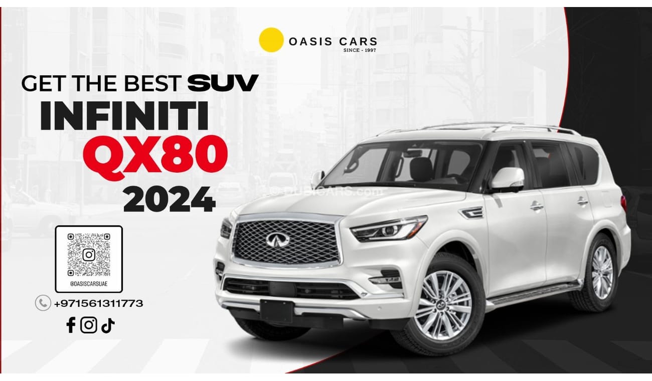 Infiniti QX80 ((Lowest Price)) Sensory ProActive GCC Specs For Export Only