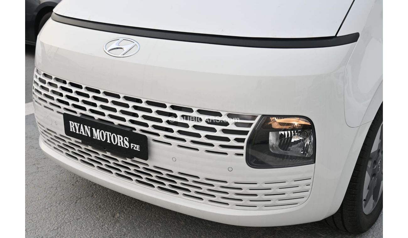 هيونداي ستاريا Hyundai Staria 3.5L Petrol, Van 9 Seats, Color White, Model 2024