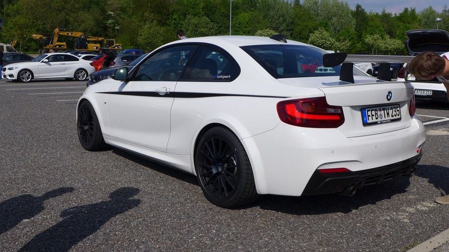 BMW 235 exterior - Rear Left Angled