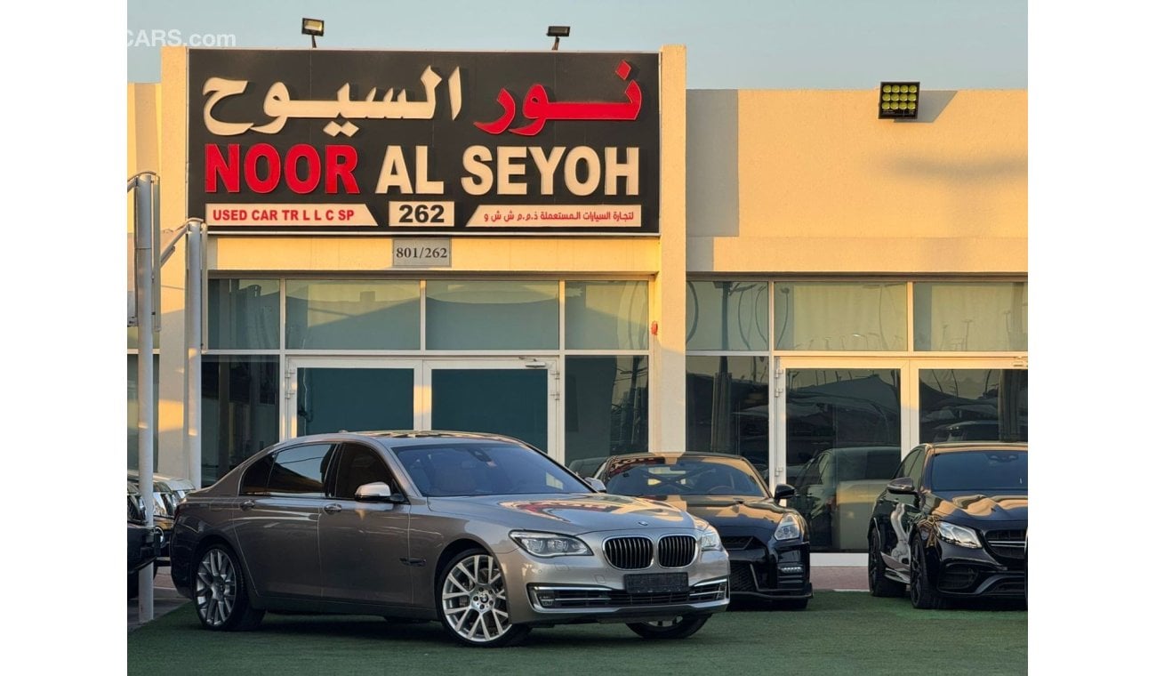 بي أم دبليو 750Li بي ام دبليو Li750 خليجي 2014 بحاله ممتازه بدون حوادث