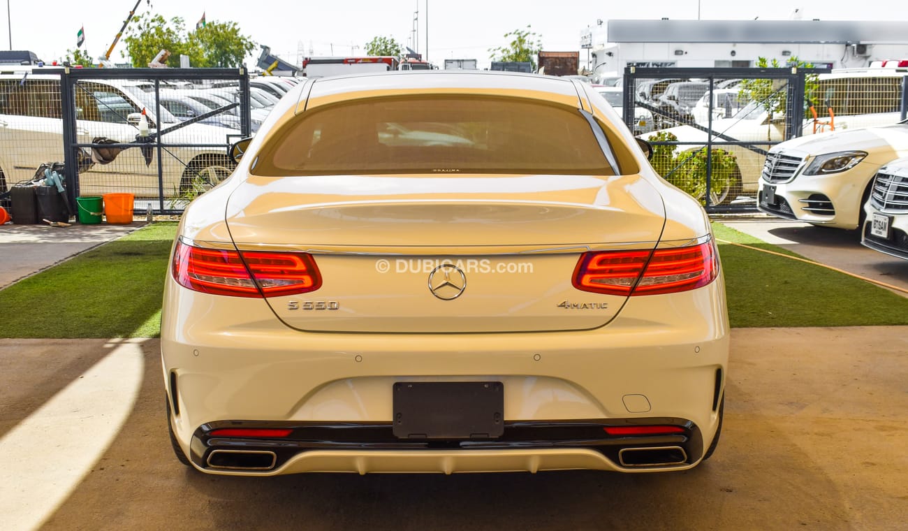 مرسيدس بنز S 550 كوبيه 4MATIC