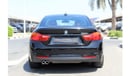 بي أم دبليو 428i BMW 428i GRAN COUPE 2016 GCC WITH FULL AGENCY SERVICE HISTORY LOW MILEAGE SINGLE OWNER IN MINT CONDI