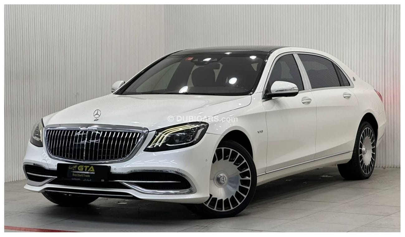 Mercedes-Benz S600 Maybach 2018 Mercedes-Benz S650 Maybach, 1 Year Warranty, Full Gargash Agency Service History, GCC