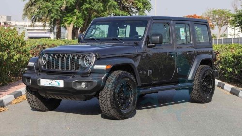 Jeep Wrangler (НА ЭКСПОРТ , For Export) Unlimited Sport S I4 2.0L Turbo , 2024 GCC , 0Km , Без пробега