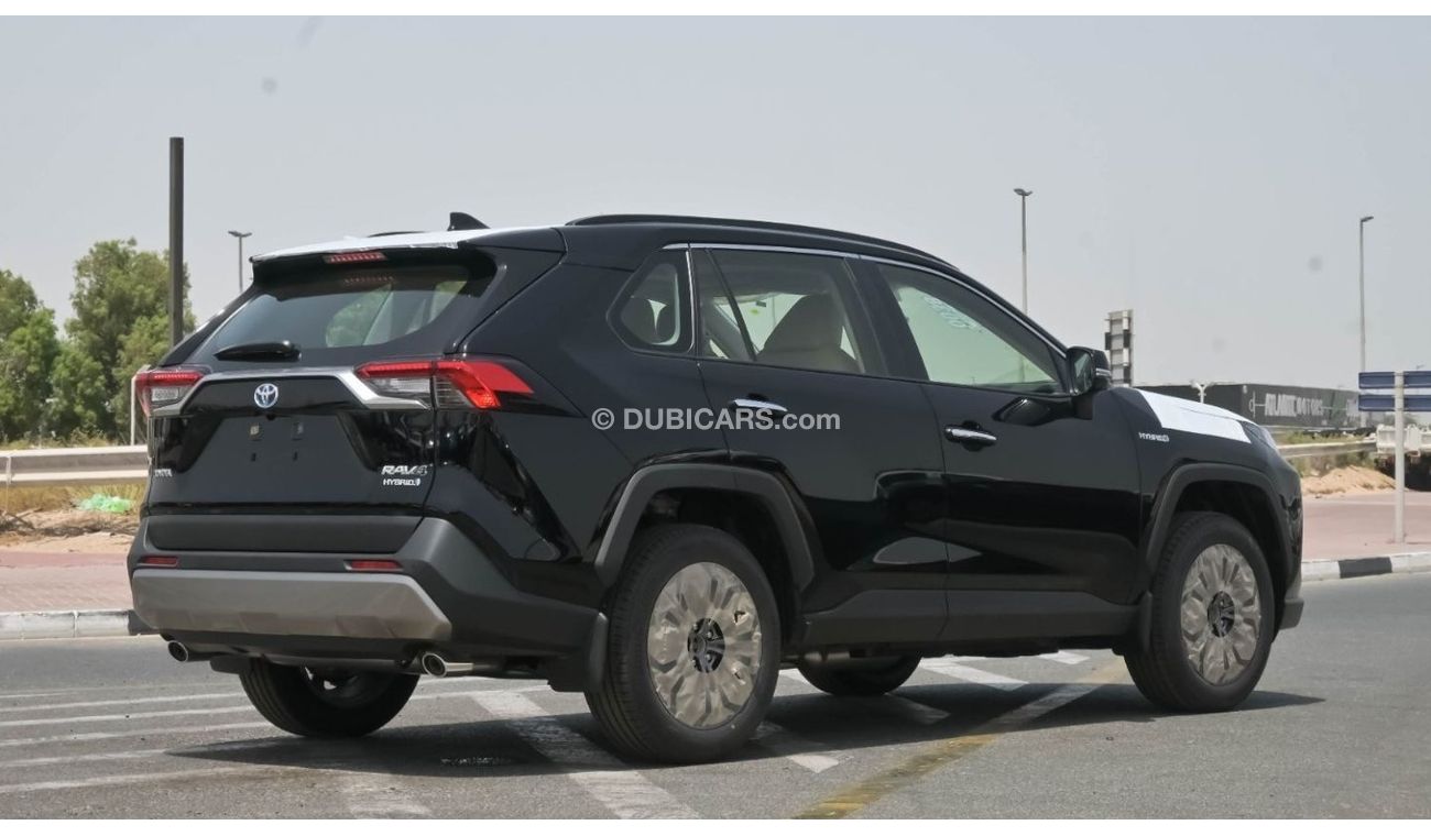 تويوتا راف ٤ Toyota Rav4 Limited 2.5L Hybrid 4x4 - Black - 2024 (Export)