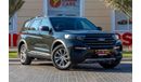 فورد إكسبلورر XLT 202A 2.3L 4WD Ford Explorer XLT (7 SEATER) 2022 GCC under Agency Warranty and Service Contract w