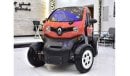 Renault Twizy EXCELLENT DEAL for our Renault Twizy ( 2019 Model ) in Orange Color Korean Specs