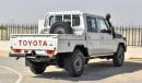 تويوتا لاند كروزر بيك آب TOYOTA LANDCRUISER PICKUP,DOUBLE CABIN,4.5L,V8,MT,2024MY