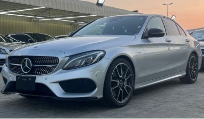 مرسيدس بنز C 43 AMG C43 ///AMG توين تيربو وارد اليابان قمة النظافة 2018