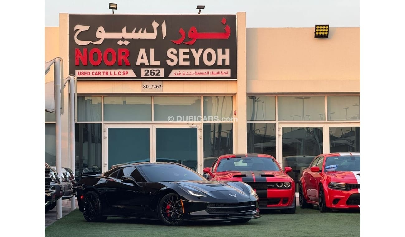 شيفروليه كورفت CHEVROLET CORVETTE C7 Z51 GCC 2017 FULL OPTION ORIGINAL PAINT PERFECT CONDITION FULL SERVICE HISTORY