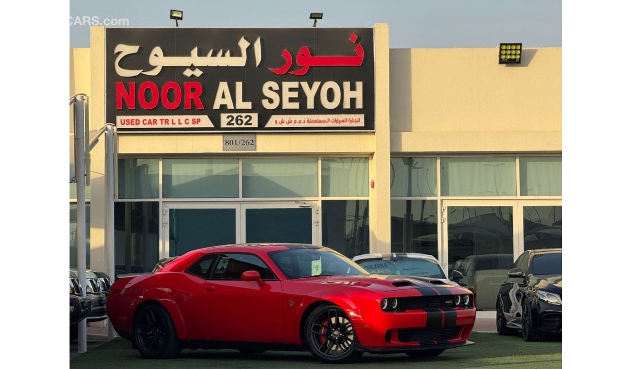 Dodge Challenger !DODGE CHALLENGER SRT HELLCAT WIDEBODY 2019 GCC FULL OPTION FULL SERVICE HISTORY PERFECT CONDITION