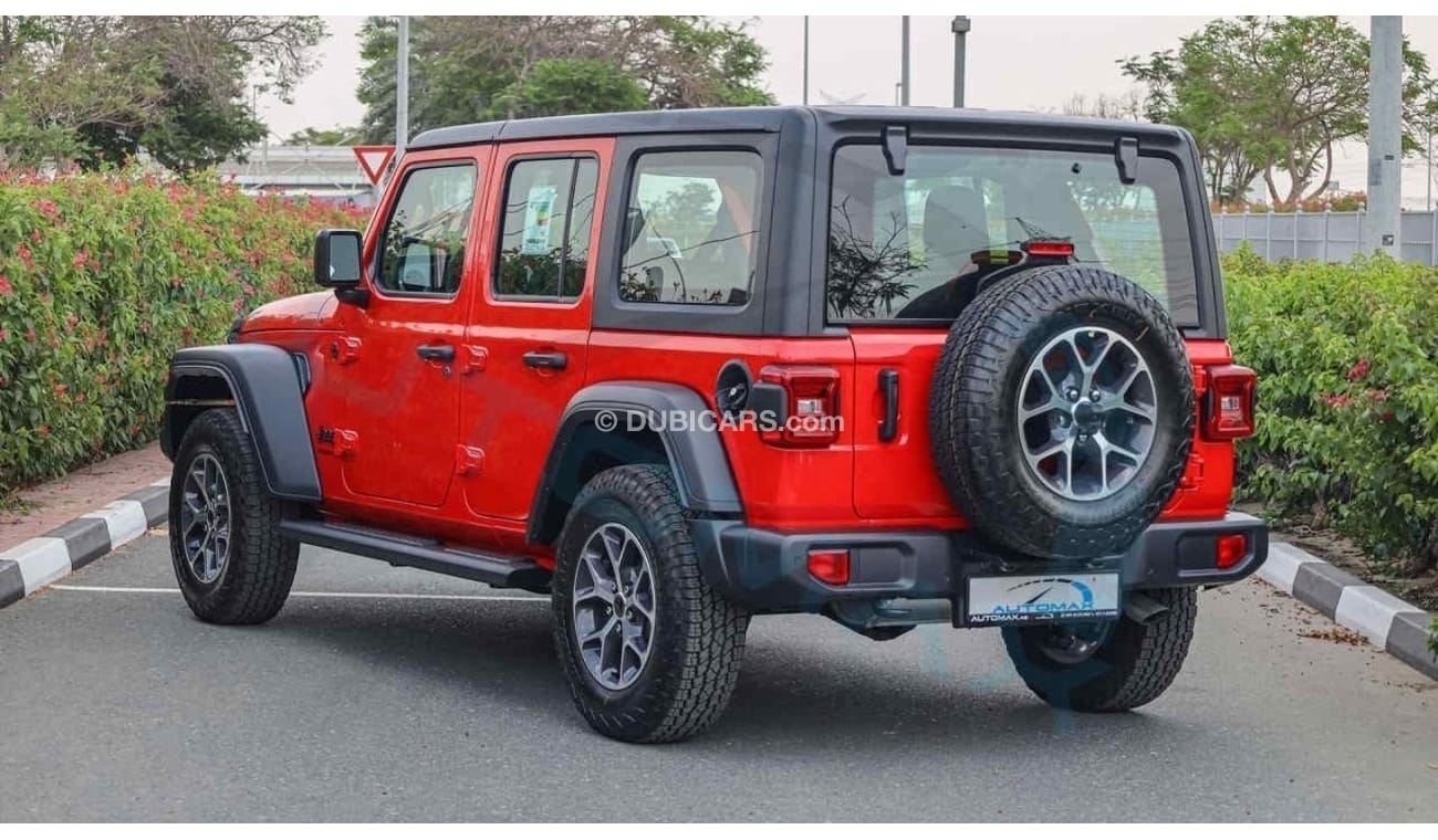 Jeep Wrangler (НА ЭКСПОРТ , For Export) Unlimited Sport S I4 2.0L Turbo , 2024 , GCC , 0Km , Без пробега