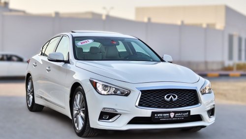 إنفينيتي Q50 إنفينيتي Q50 سبورت (V37) 2021، سيدان بأربعة أبواب، 3 لتر 6 أسطوانات بنزين، أوتوماتيكية، دفع خلفي