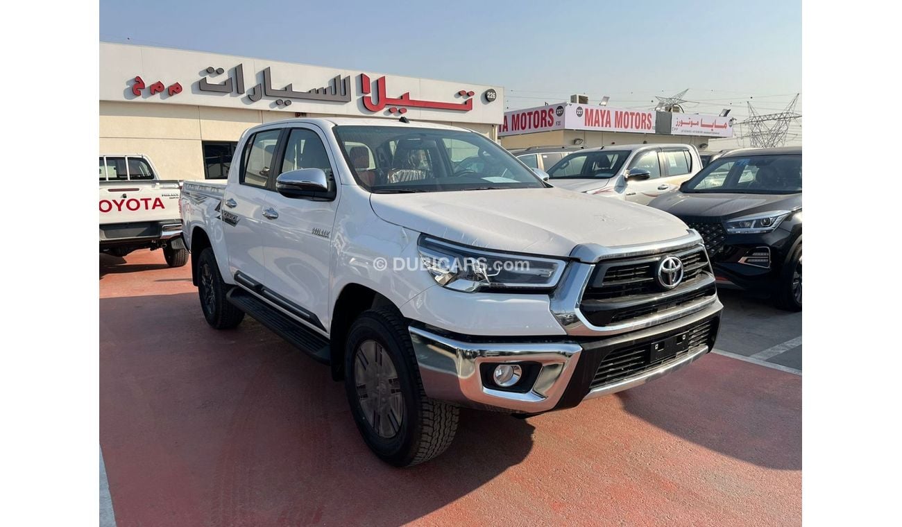 تويوتا هيلوكس TOYOTA HILUX 2.7 AT FULL OPTION WITHOUT PUSH START WHITE 2025