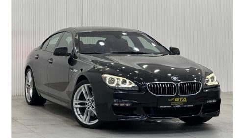 بي أم دبليو 640i M سبورت 2015 BMW 640i M-Sport, Full BMW Service History, Very Low Kms, GCC