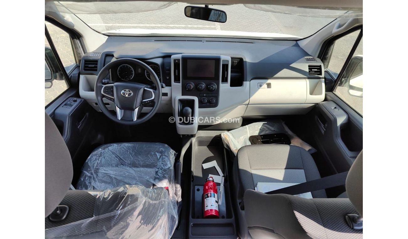 تويوتا هاياس 2025 Toyota Hiace DX with Rear Heater 13-Seater 3.5L V6 Petrol M/T (2-Point Seatbelts) Export Only