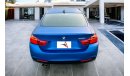 BMW 428i Std BMW 428i COUPE | FULL OPTION | | WELL MAINTAINED | GCC