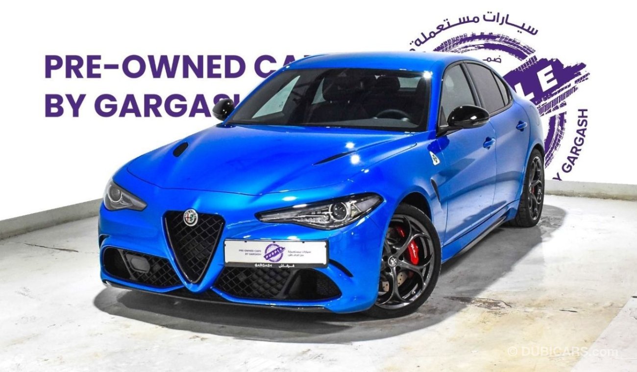 ألفا روميو جوليا كوادريفوجليو | 2021 | Warranty & Service | Service History | Low Mileage