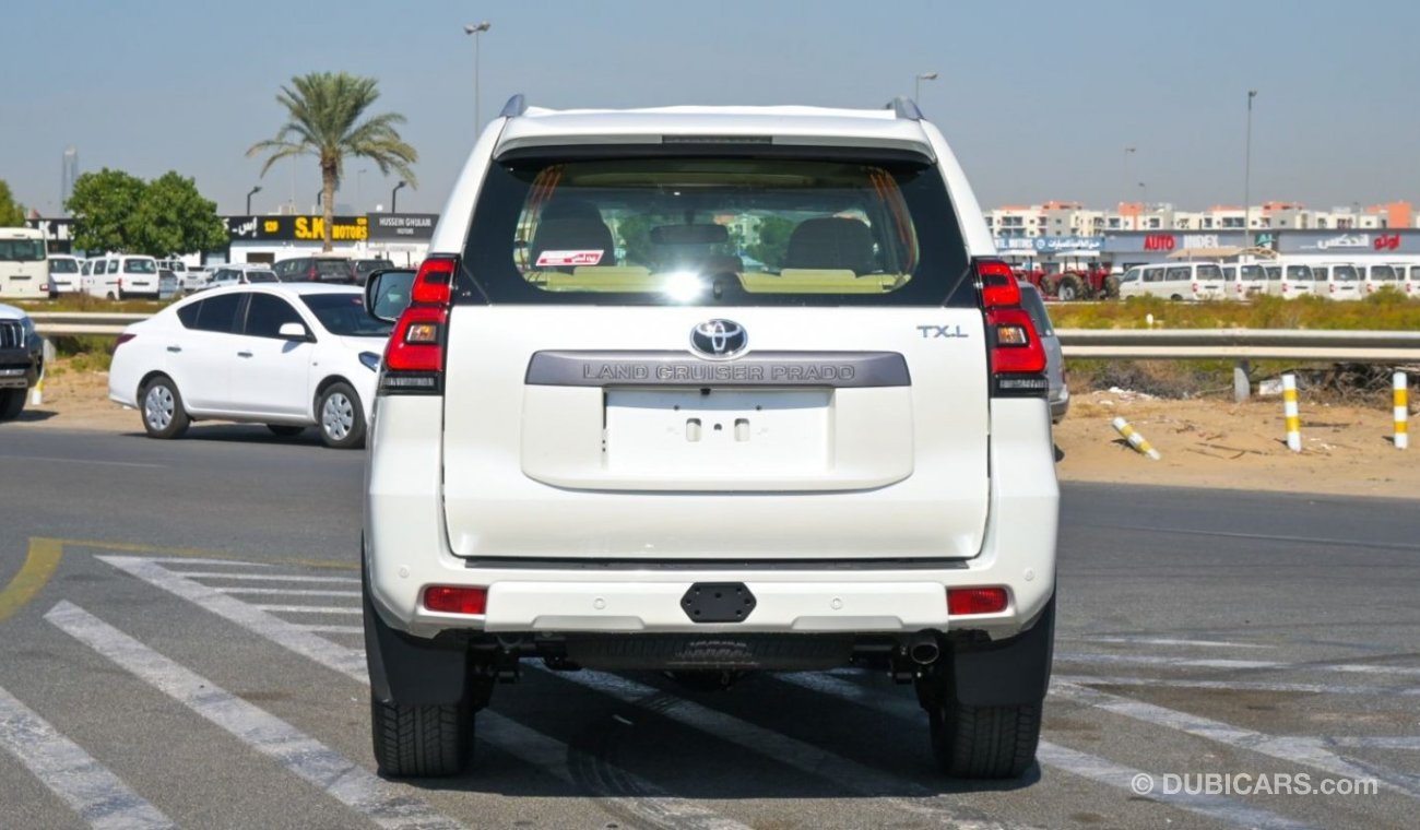 تويوتا برادو Toyota Prado TXL 4.0L 4WD | White | 2023 (Export)