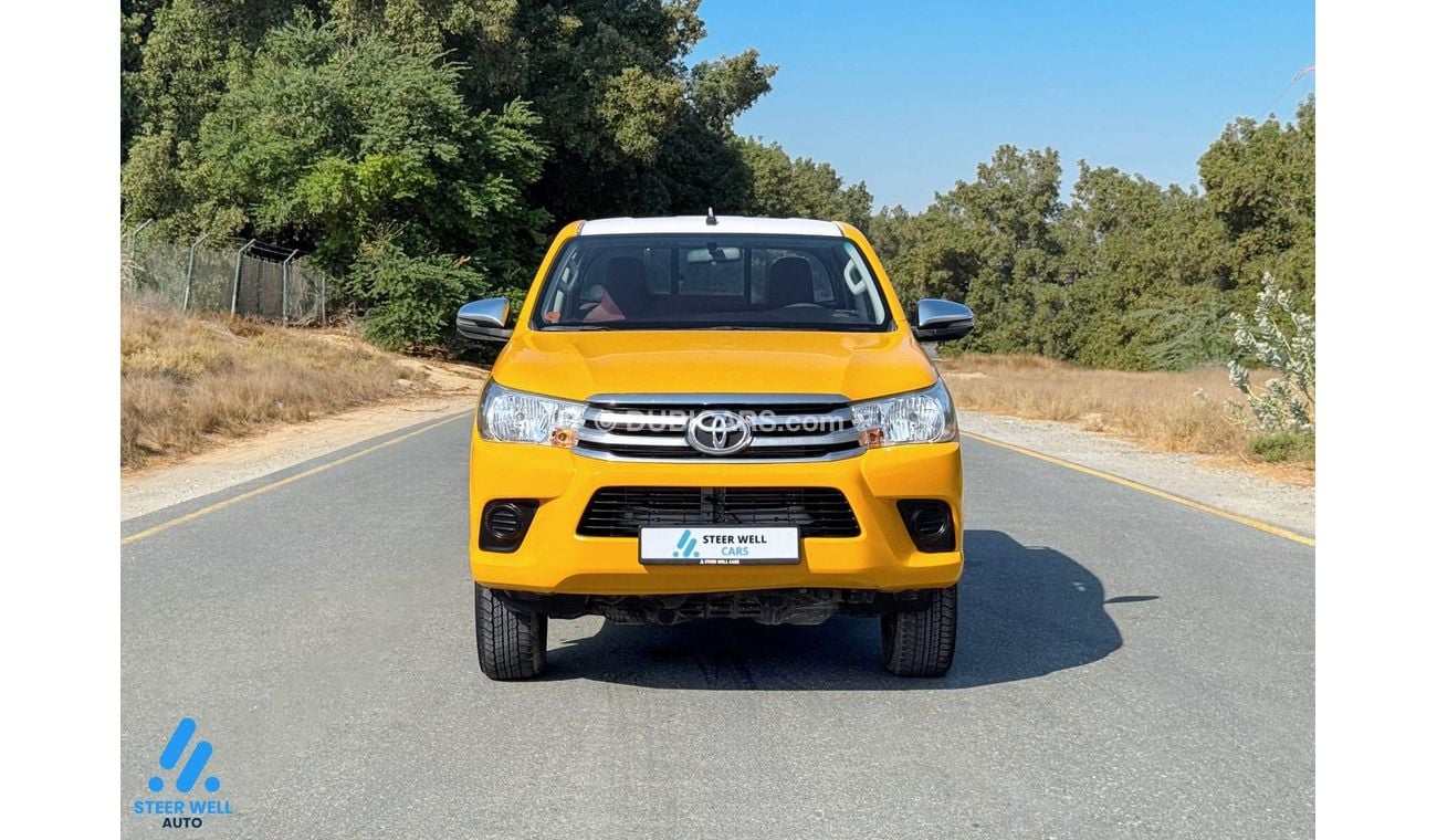 Toyota Hilux DLX 2.4L 4WD Diesel MT DC / Ready to Drive / GCC / Book Now!