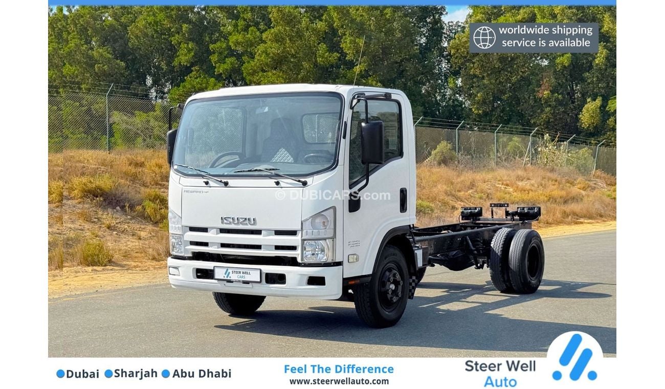 إيسوزو NPR Reward 5.2L Diesel Engine Bare Chassis 3 / Smooth Performance / Ready to Drive / GCC