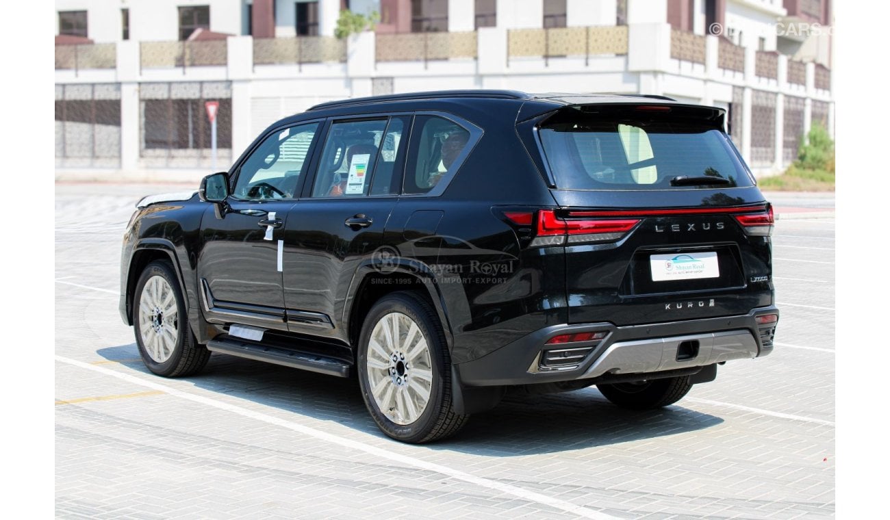 لكزس LX 600 LHD 3.5L PETROL V6 TT VIP 4S BLACK EDITION 25-ML AT 2024MY