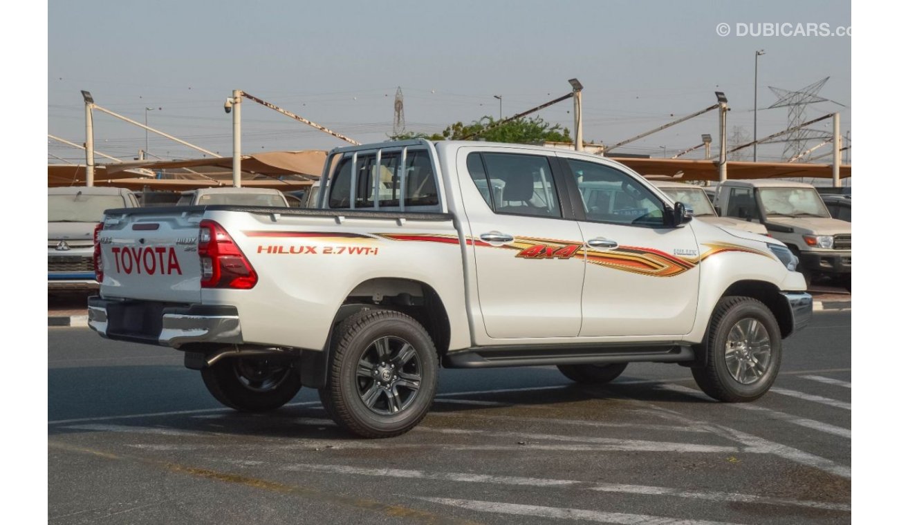 تويوتا هيلوكس TOYOTA HILUX GLXS 2.7L 4WD MT DOUBLE CAB PICKUP 2024