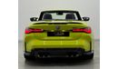 BMW M4 Competition 3.0L 2023 BMW M4 Competition xDrive, Warranty, Full BMW Service History, Carbon Fiber Pa