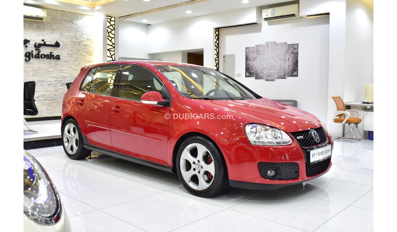 فولكس واجن جولف EXCELLENT DEAL for our Volkswagen GTi ( 2009 Model ) in Red Color GCC Specs