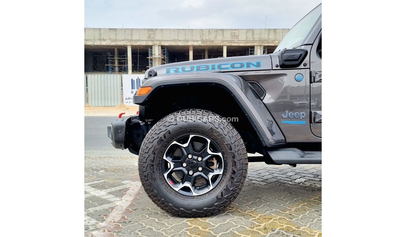 جيب رانجلر JEEP WRANGLER RUBICON 4XE HYBRID 2021 CLEAN TITLE